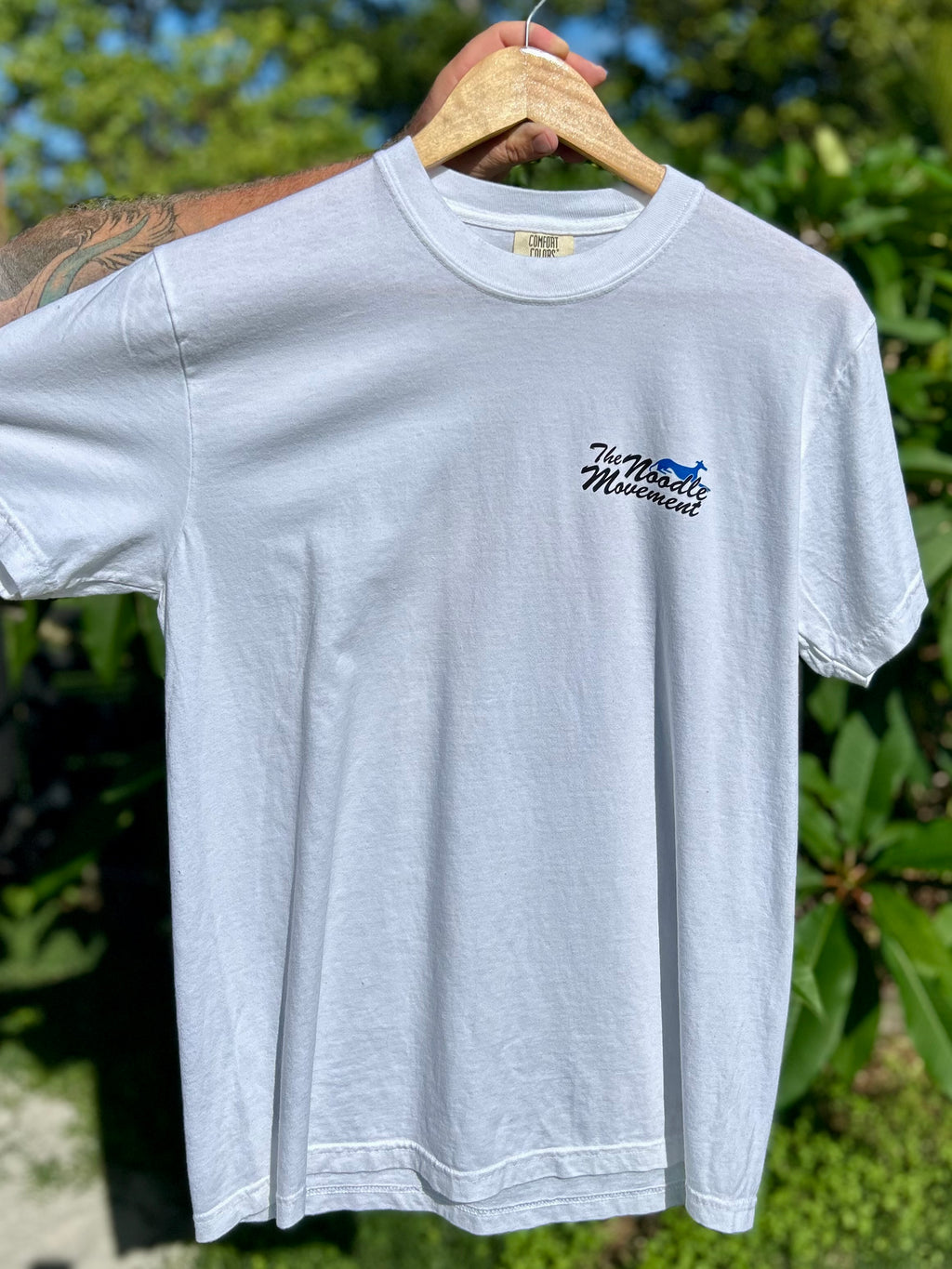 Handsome Hound tee - white