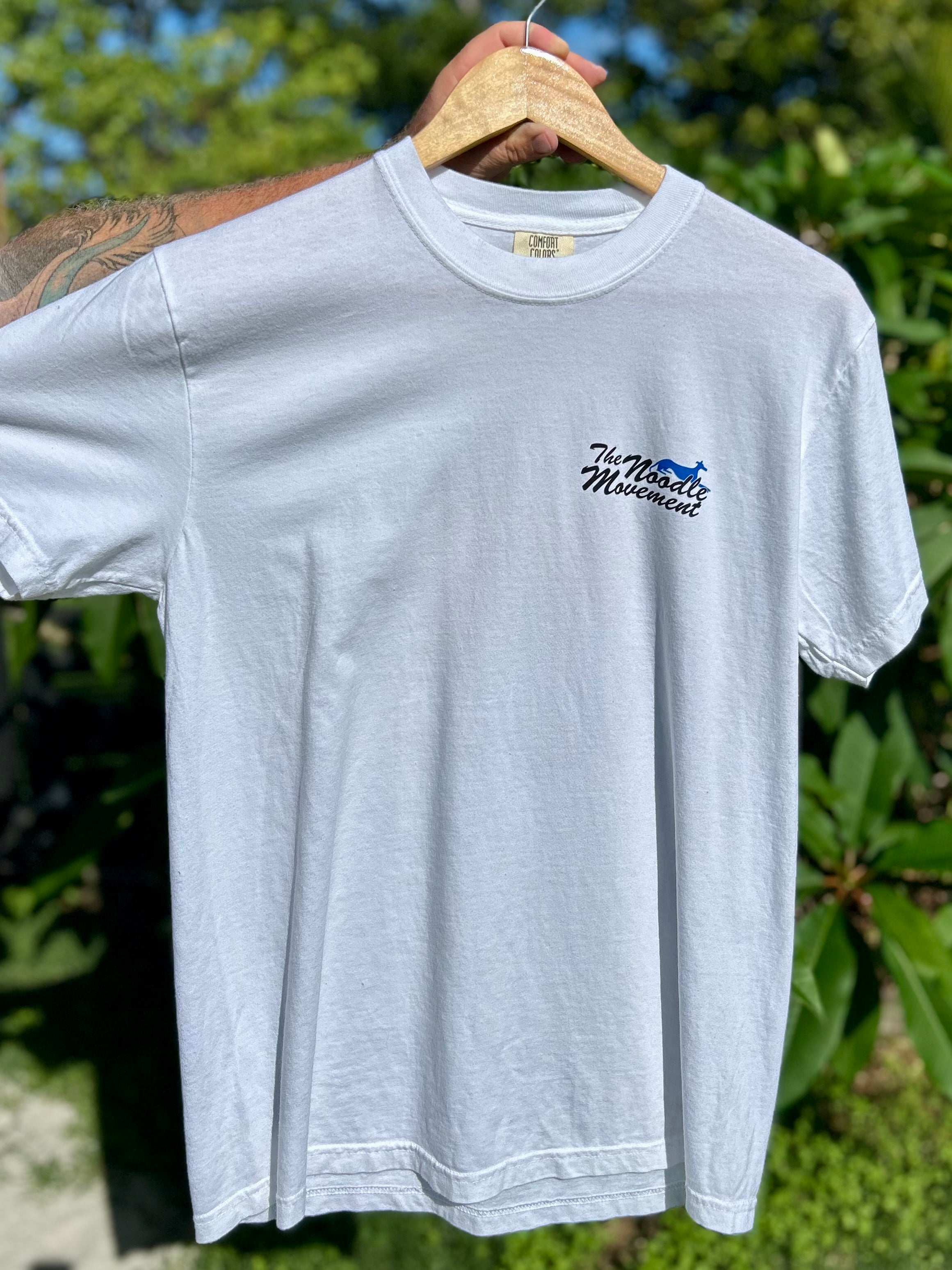 Handsome Hound tee - white